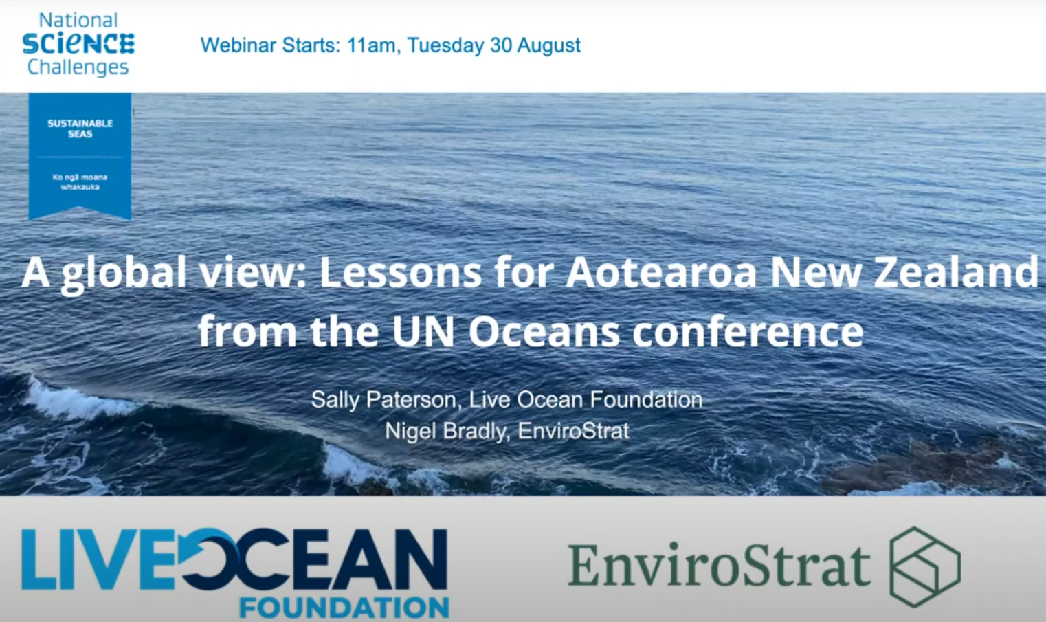 Perspectives from the UN Oceans Conference 2022